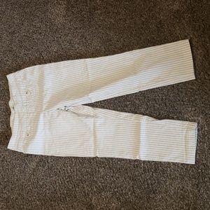 C est. 1946 striped crop dress pants